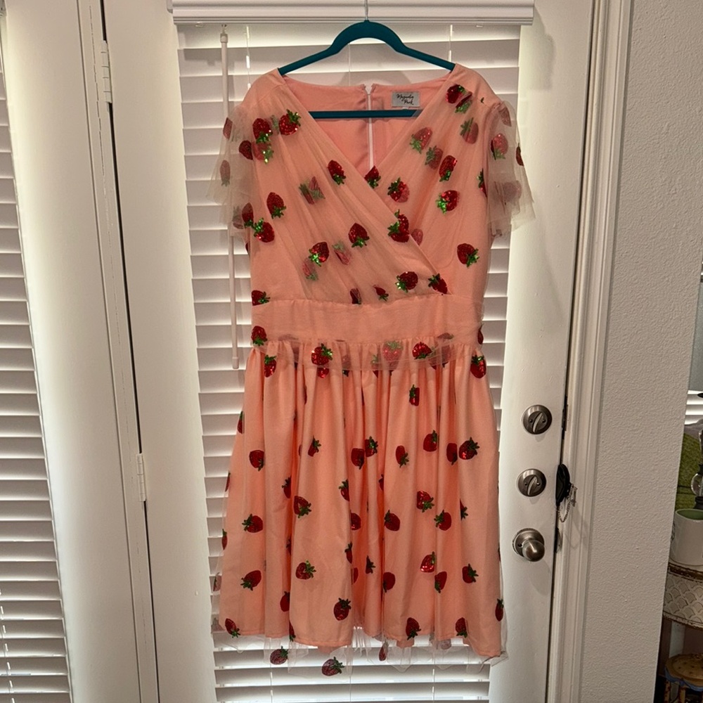 Tulle Strawberry Dress
